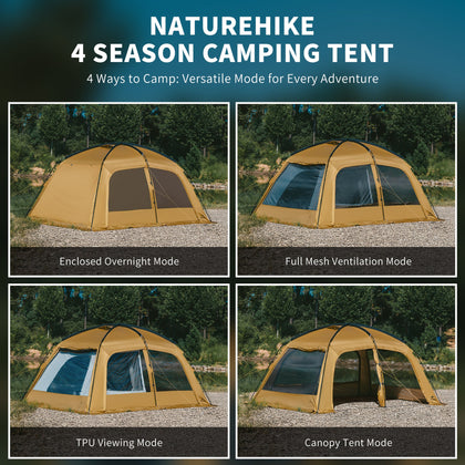 Naturehike Dune™ 10.9 Pro 4-Person Hot Tent