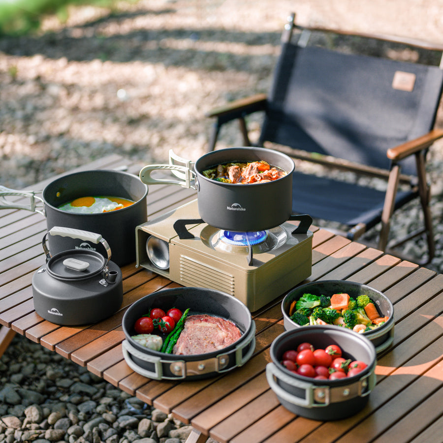 Naturehike Wild Trekking Aluminium Alloy Pot Set A (2026)