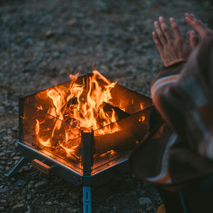 Naturehike Fire Viewing Glass Fire Stove Stainless Steel Fire Stove