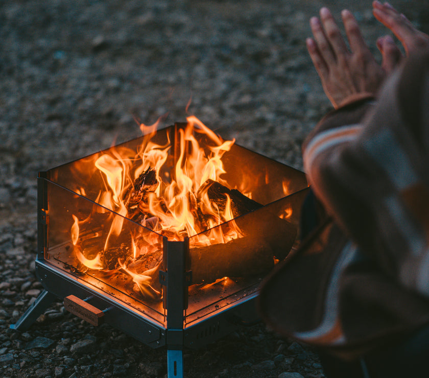 Naturehike Fire Viewing Glass Fire Stove Stainless Steel Fire Stove