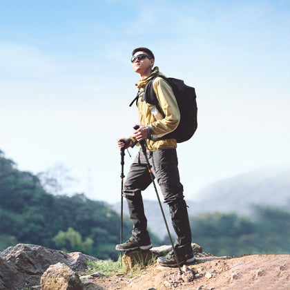 Naturehike (Changfeng)Aluminium Trekking Pole Large Pro Black 115-135Cm