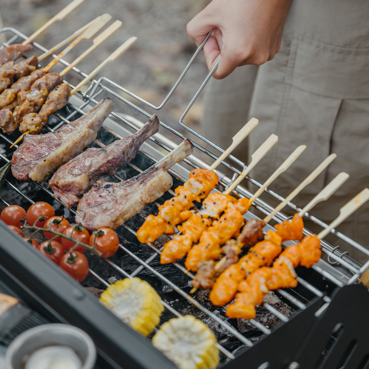Naturehike Vertical Bbq Grill Black_With Storage Bag