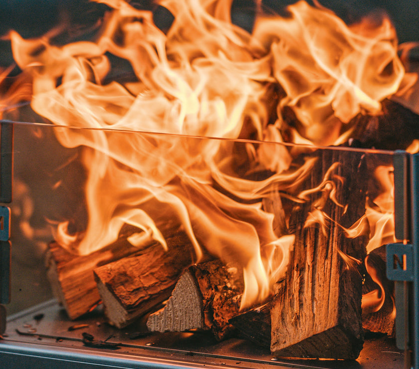 Naturehike Fire Viewing Glass Fire Stove Stainless Steel Fire Stove