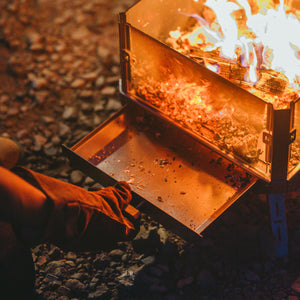 Naturehike Fire Viewing Glass Fire Stove Stainless Steel Fire Stove