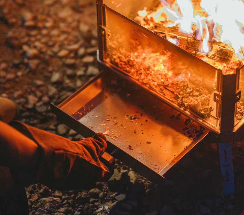 Naturehike Fire Viewing Glass Fire Stove Stainless Steel Fire Stove