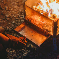 Naturehike Fire Viewing Glass Fire Stove Stainless Steel Fire Stove