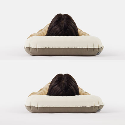 Naturehike 2-In-1 Sponge Pillow Champagne Brown