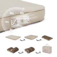 Naturehike (Yugu)Comfort Automatic Inflatable Cushion Single With Inner Inflatable Pump