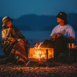 Naturehike Fire Viewing Glass Fire Stove Stainless Steel Fire Stove