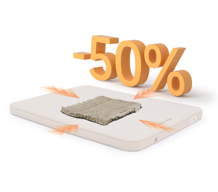 Naturehike (Yugu)Comfort Automatic Inflatable Cushion Double With Inner Inflatable Pump