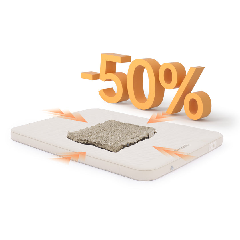 Naturehike (Yugu)Comfort Automatic Inflatable Cushion Double With Inner Inflatable Pump