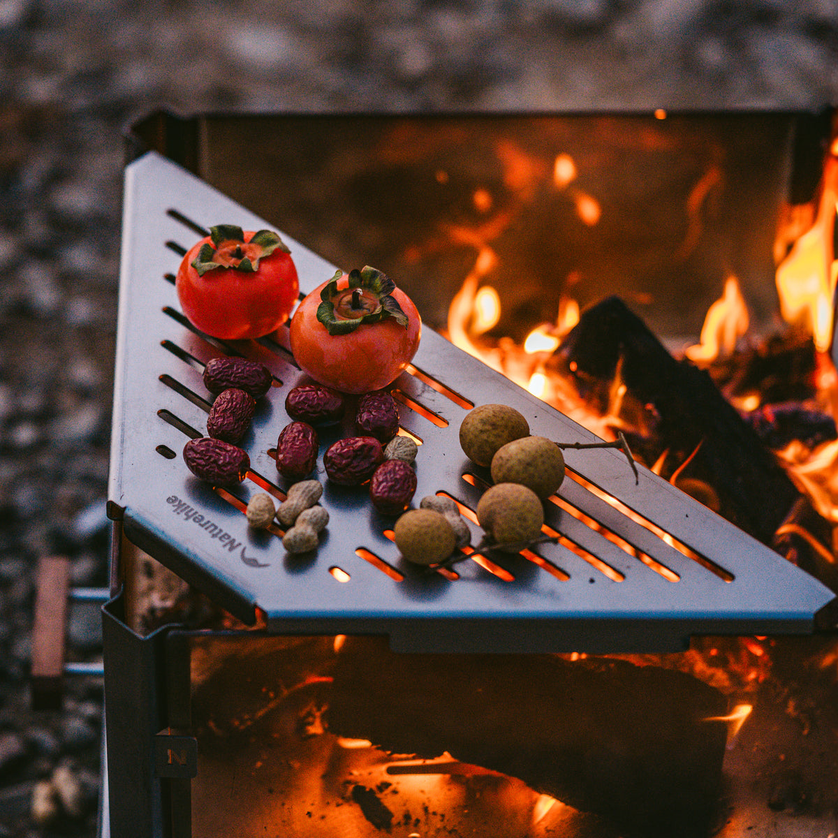 Naturehike Fire Viewing Glass Fire Stove Stainless Steel Fire Stove