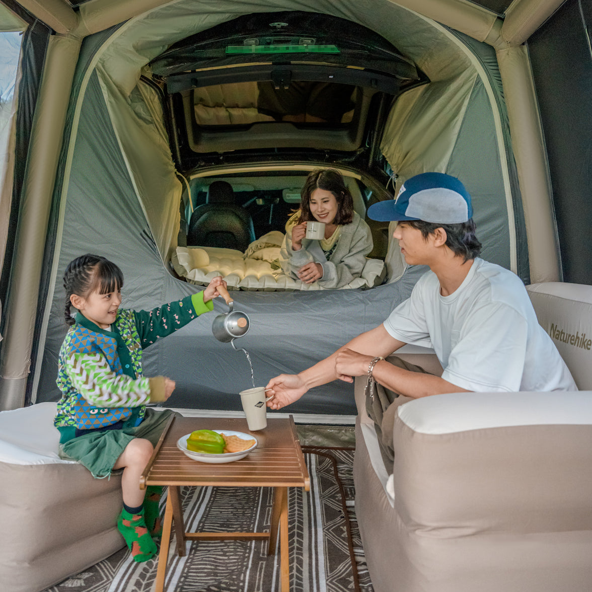 Naturehike Gen Air 7.0 Tailgate Inflatable Tent