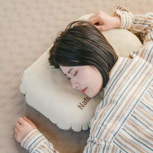 Naturehike 2-In-1 Sponge Pillow Champagne Brown