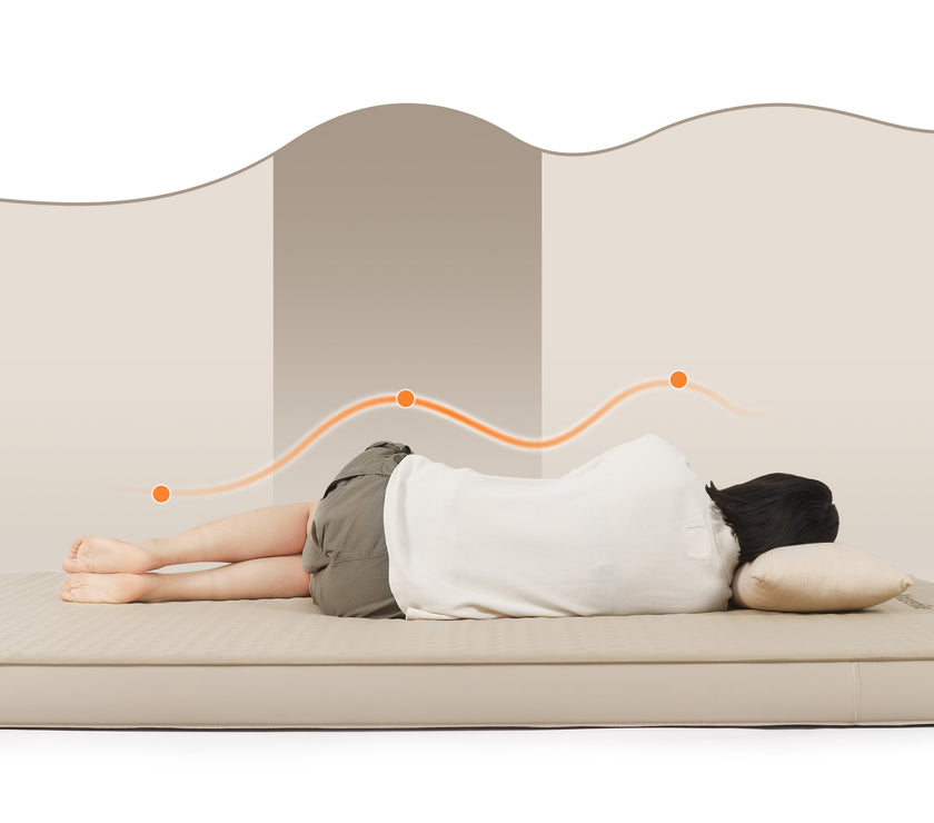 Naturehike (Yugu)Comfort Automatic Inflatable Cushion Double With Inner Inflatable Pump