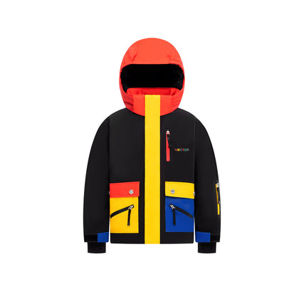 Vector Colorcube Fleece Adjustable Ski Suit - Children's