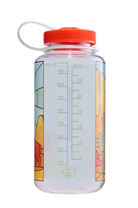 Nalgene 32oz Wide Mouth Sustain Bottle - Stained Glass Desert