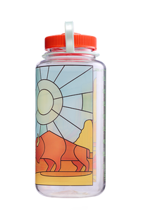Nalgene 32oz Wide Mouth Sustain Bottle - Stained Glass Desert