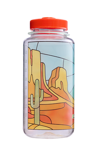 Nalgene 32oz Wide Mouth Sustain Bottle - Stained Glass Desert