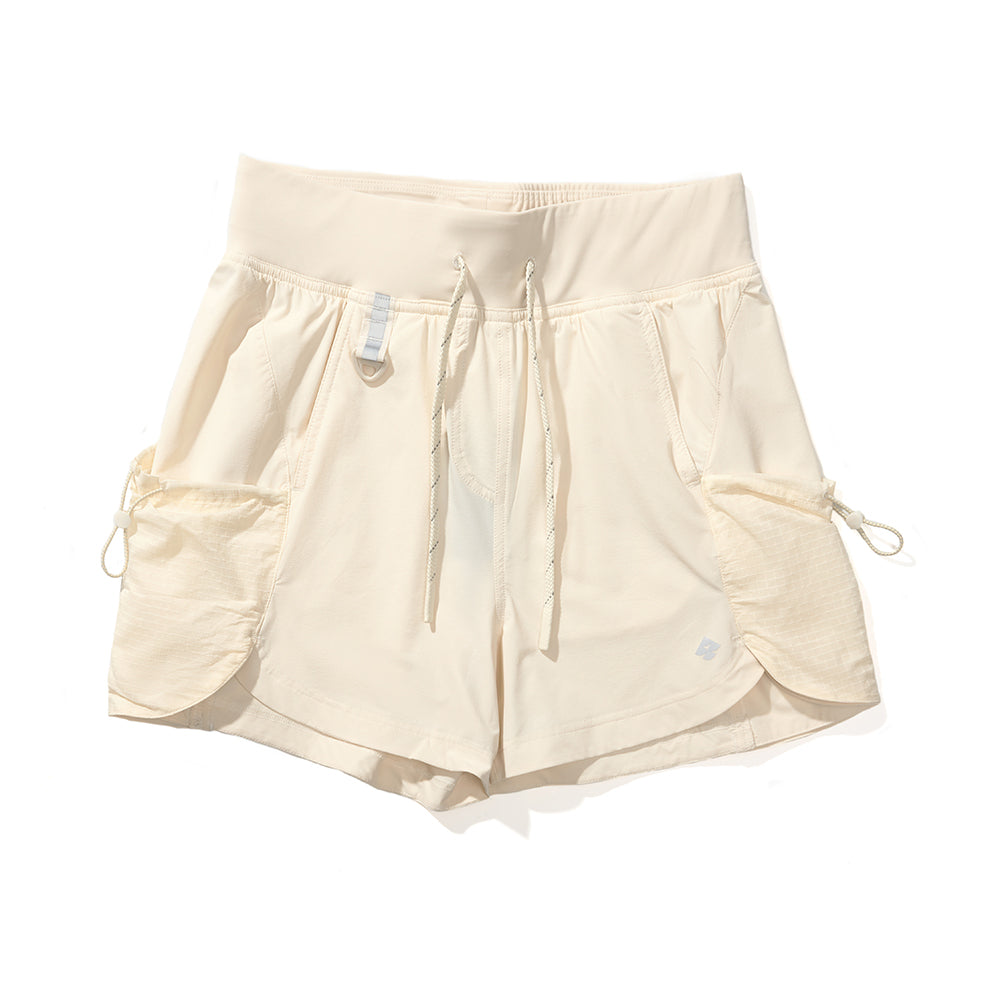 Monterest Outdoor Breathable High-Waisted Sport Shorts
