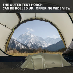 Naturehike Opalus Series Ultralight Hiking Tent 3 Men Olive