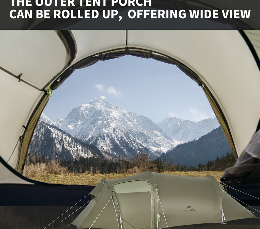 Naturehike Opalus Series Ultralight Hiking Tent 3 Men Olive