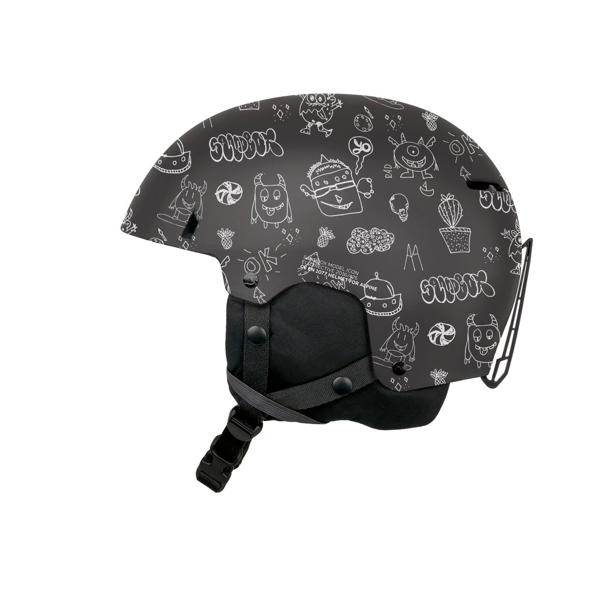 Sandbox Doodles Icon Ace Kids Helmet
