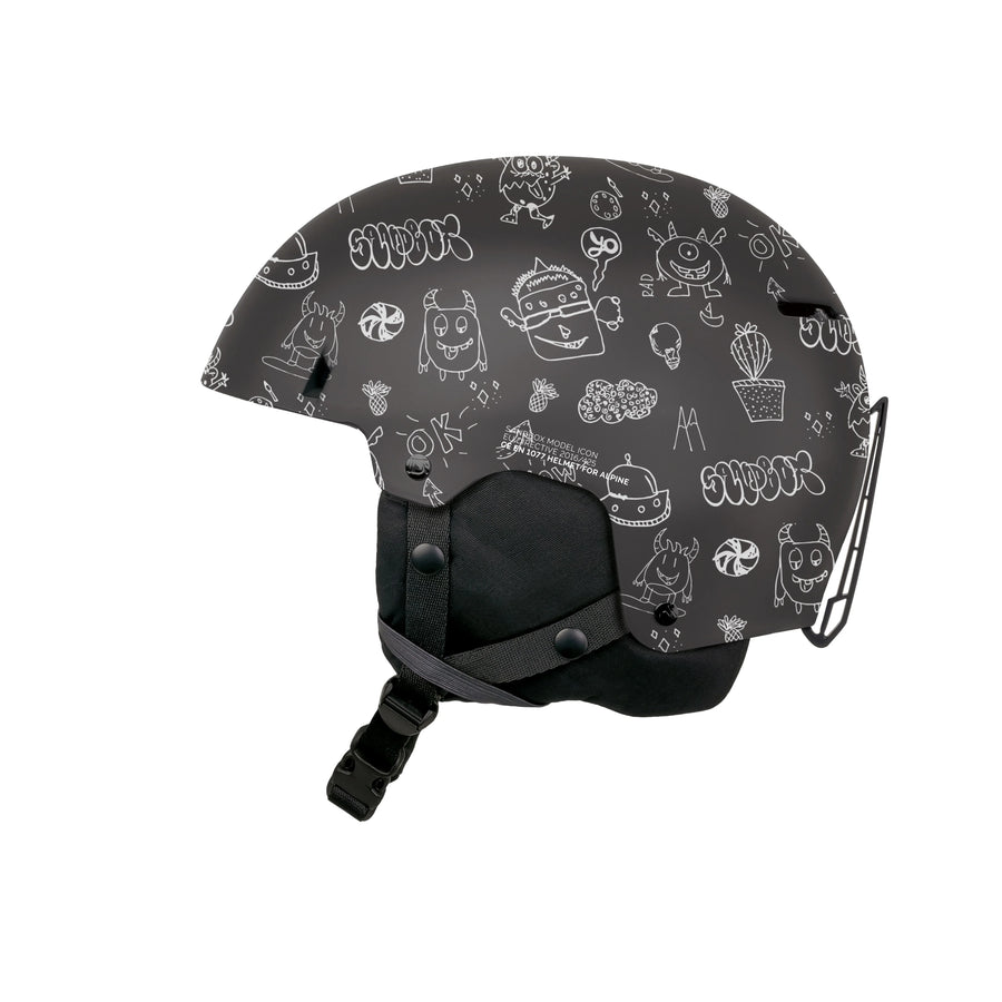 Sandbox Doodles Icon Ace Kids Helmet