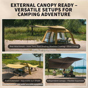 Naturehike Dune™ 10.9 Pro 4-Person Hot Tent (2026)