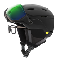 Smith Survey Mips Matte Black + Chromapop Everyday Green Mirror