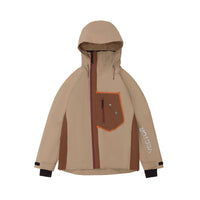 Vector Brown Snowpark Slash 2L Jacket - Unisex