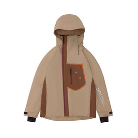 Vector Brown Snowpark Slash 2L Jacket - Unisex