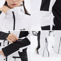 Capelin Moon Women's Ski Overall Suit White