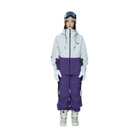 Veste de snow GAINAX Blanc &amp; Violet