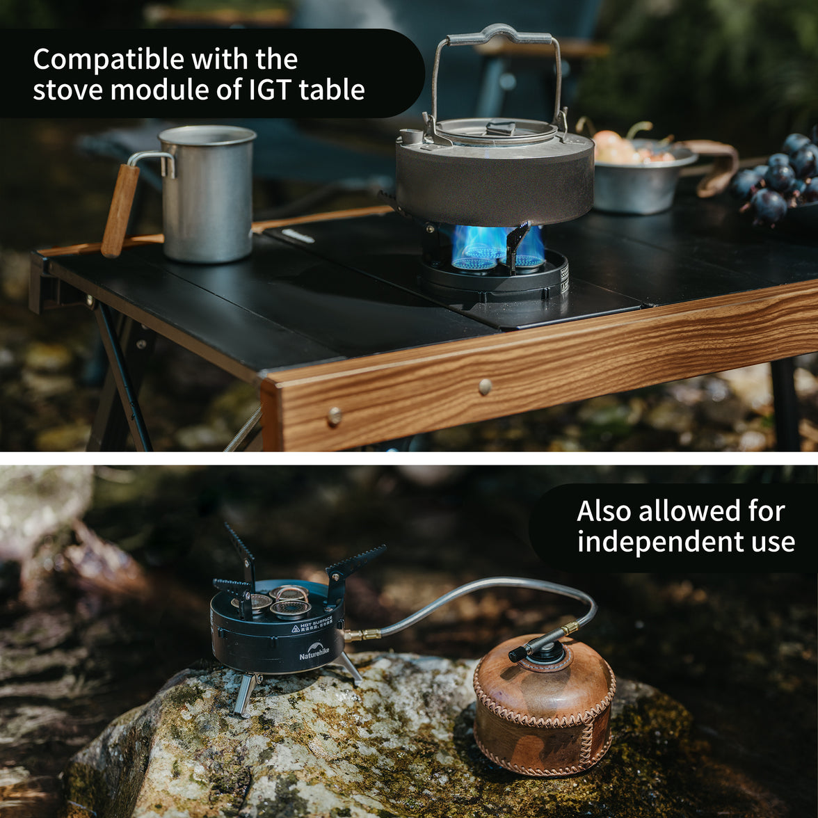 Naturehike Dark Star Three Burners Gas Stove (IGT Compatiable)