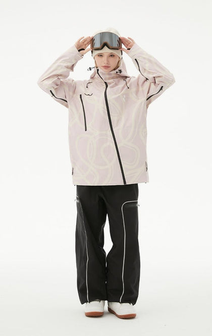 RandomPow FREESTYLE SERIES 雪地夹克 黄色&amp;蓝色