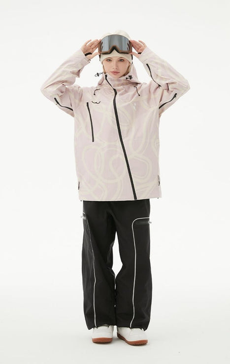 RandomPow FREESTYLE SERIES 雪地夹克 黄色&amp;蓝色