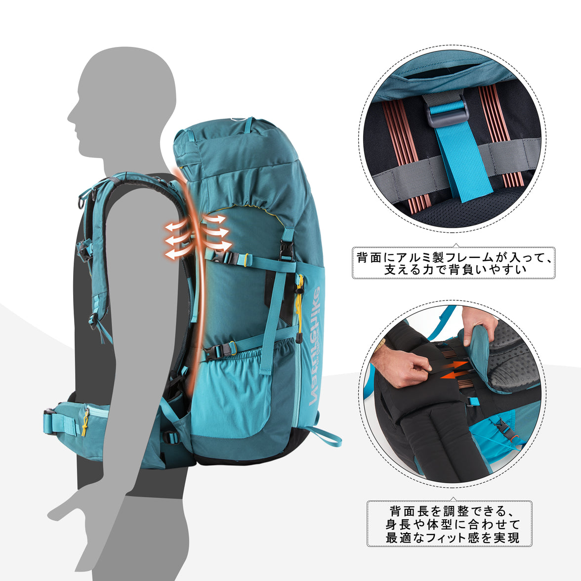 Naturehike 45L Backpack