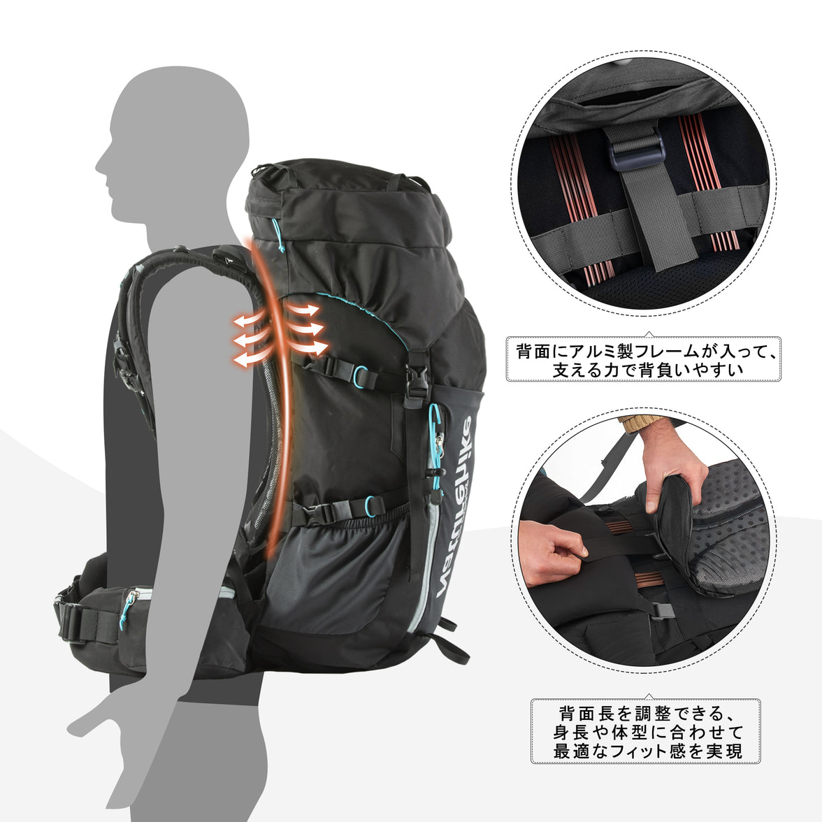 Naturehike 45L Backpack