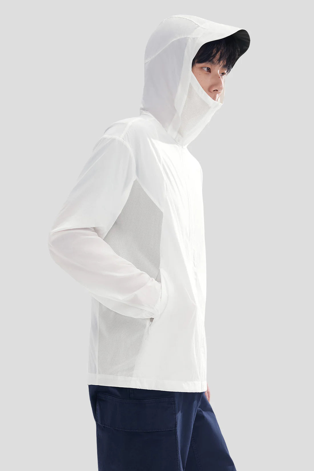 Beneunder TS40724 Pocket - Men's Lightweight Packable Sun Protection Jacket Upf50+