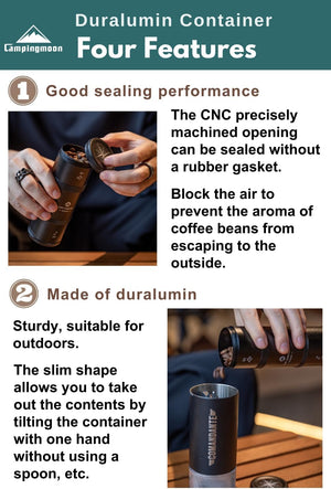 Campingmoon Medium Coffee Canister