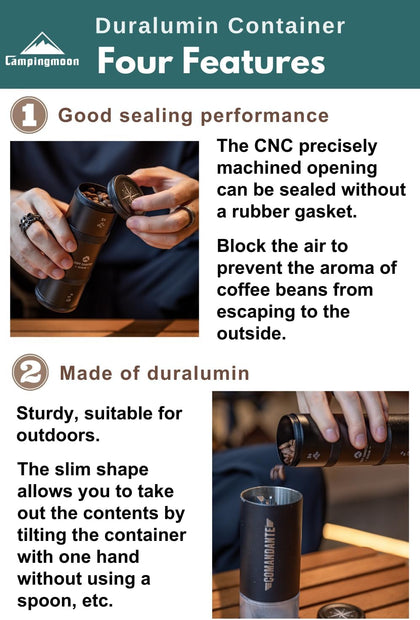 Campingmoon Medium Coffee Canister