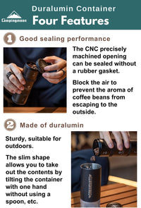 Campingmoon Medium Coffee Canister