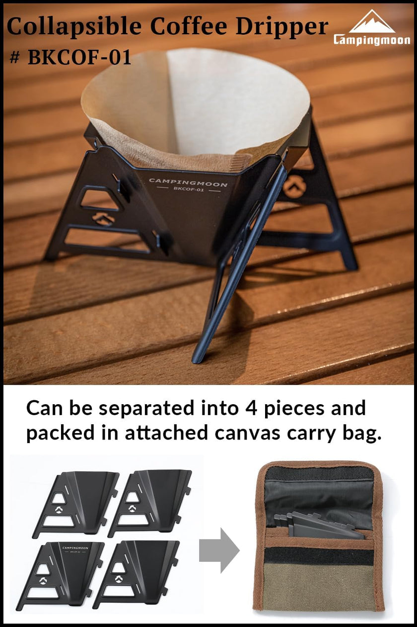 Campingmoon Black Dripper BKCOF-01