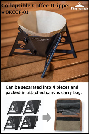 Campingmoon Black Dripper BKCOF-01