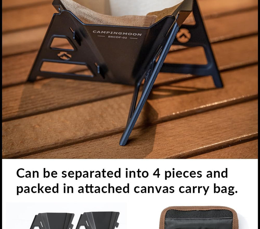 Campingmoon Black Dripper BKCOF-01