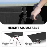 Naturehike XJC04 Ultralight Foldable Camping Cot Q-9E Single