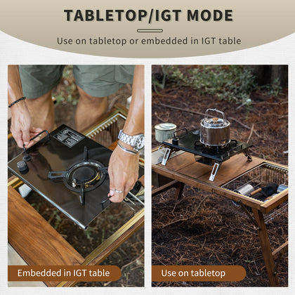 Naturehike G01 Tabletop Folding Single Head Gas Furnace One-Unit (IGT Compatiable)