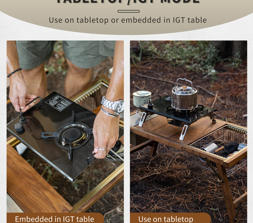 Naturehike G01 Tabletop Folding Single Head Gas Furnace One-Unit (IGT Compatiable)