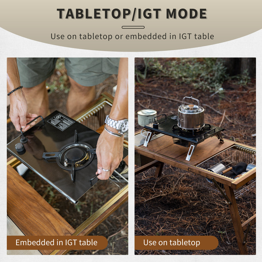 Naturehike G01 Tabletop Folding Single Head Gas Furnace One-Unit (IGT Compatiable)